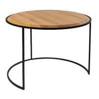 Фото Журнальный стол круглый ACAN из дуба