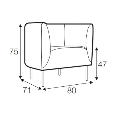 Фото Кресло BOB