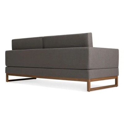 Фото Двухместный диван Diplomat серого цвета