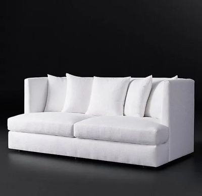 Фото Двухместный диван Milo белого цвета