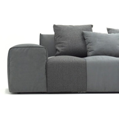 Фото Диван PIXEL комби-серый