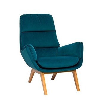 Фото Кресло ORHUS цвета индиго