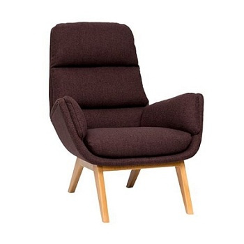 Фото Кресло ORHUS коньячного цвета