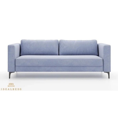 Фото Раскладной диван Calvin серо-синего цвета