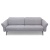 Фото Трехместный диван SOLVEIG серого цвета