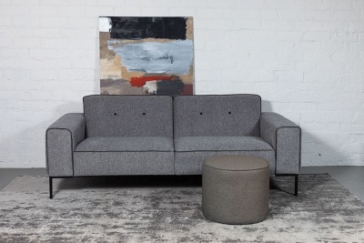 Фото Пуф FERRO серого цвета