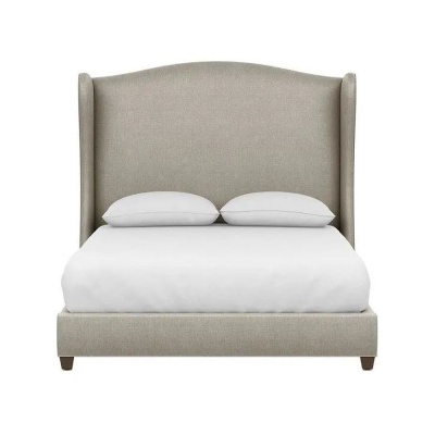 Фото Двуспальная кровать Kayla бежевого цвета