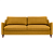 Фото Диван INARY  горчичного цвета