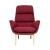 Фото Кресло ORHUS бордового цвета