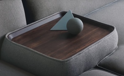 Фото Диван LEMA горчичного цвета