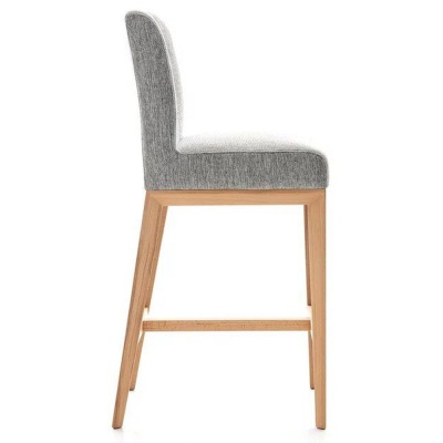 Фото Барный стул TOSS серого цвета