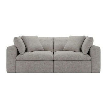 Фото Раскладной диван Soft серого цвета