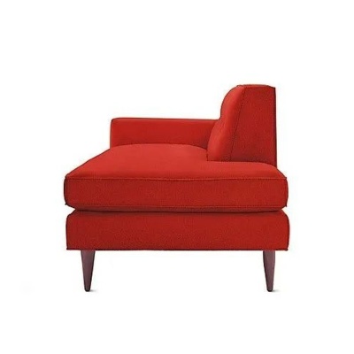 Фото Двухместный диван Bantam Studio красного цвета