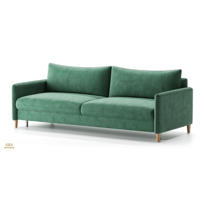 Фото Раскладной диван Milan зеленого цвета