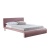 Фото Двуспальная кровать Roma сиреневого цвета
