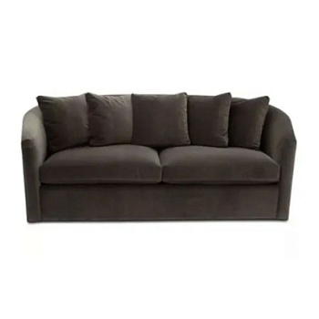 Фото Двухместный диван Elisabeta коричнево-зеленого цвета