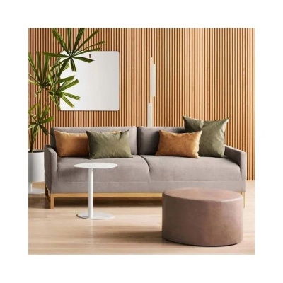 Фото Двухместный диван Diplomat серого цвета