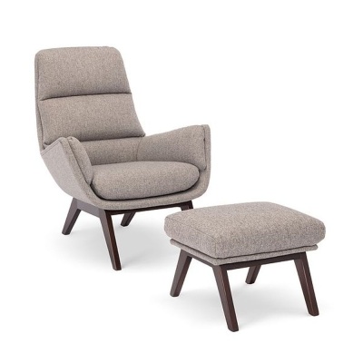 Фото Кресло ORHUS серого цвета