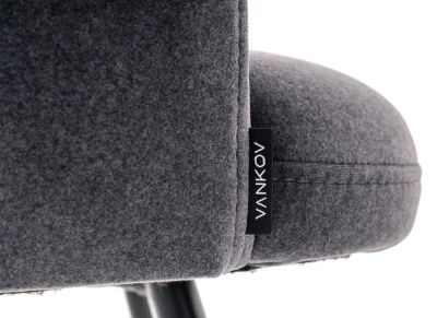 Фото Обеденный стул MARCEL темно-серого цвета