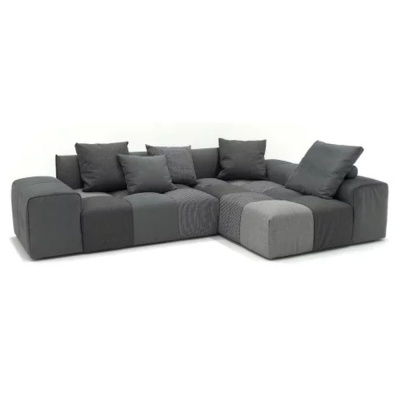 Фото Диван PIXEL комби-серый