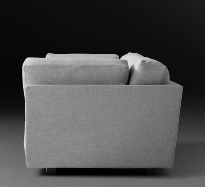 Фото Модульный диван Lars серого цвета