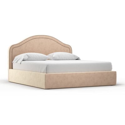Фото Двуспальная кровать Dreamy бежевого цвета