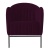 Фото Кресло MINI бордового цвета
