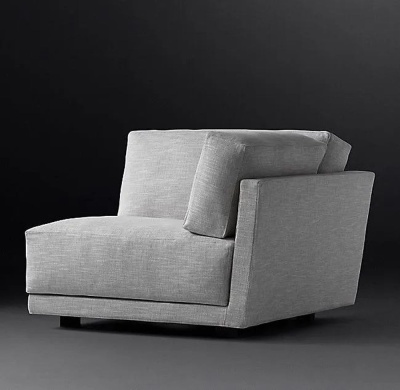 Фото Угловой модуль Lars серого цвета