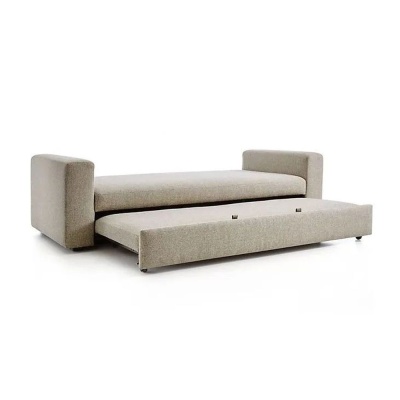 Фото Раскладной диван Eclipse светло-серого цвета