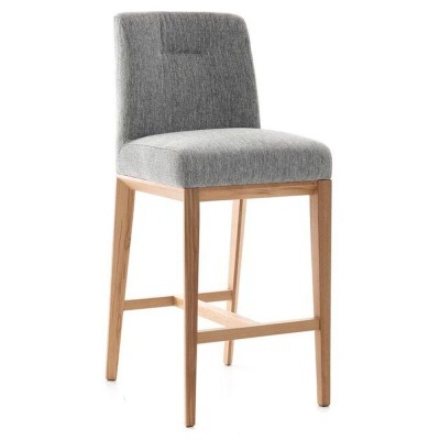 Фото Барный стул TOSS серого цвета