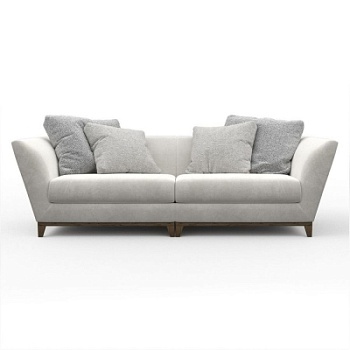 Фото Двухместный диван Blossom серого цвета