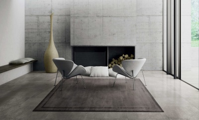 Фото Ковер Frame steel Grey 160х230 см