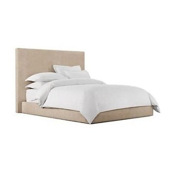 Фото Двуспальная кровать Sullivan Platform кремового цвета