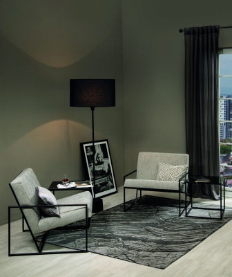 Фото Ковер Basalto Dark Gray 200х300 см