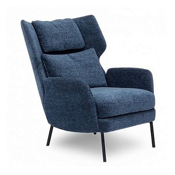 Фото Кресло GLENTA  синего цвета