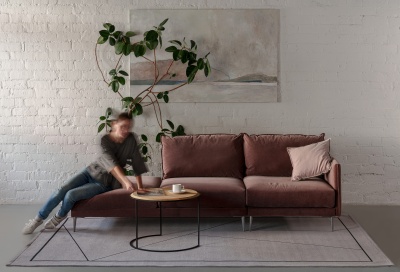 Фото Ковер Linea Gray 160х230 см