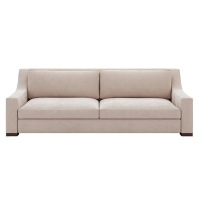 Фото Двухместный диван Paris Classic светло-серого цвета