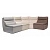 Фото Модульный диван ROGNAN в комбинированном цвете
