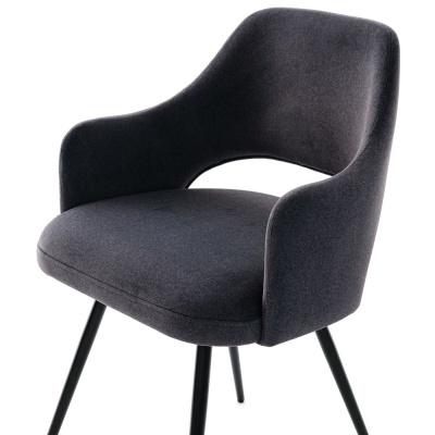 Фото Обеденный стул YAN темно-серого цвета