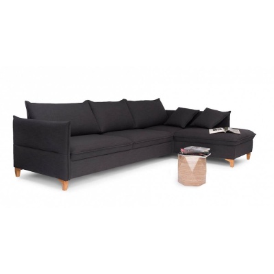 Фото Модульный диван BERGEN черного цвета