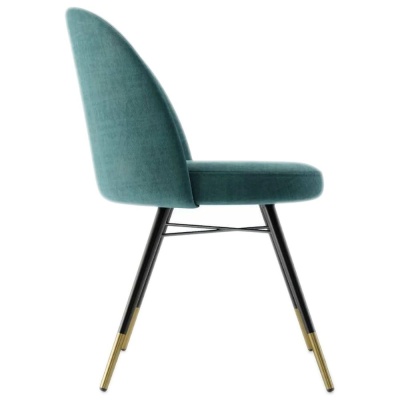 Фото Обеденный стул FLY синего цвета