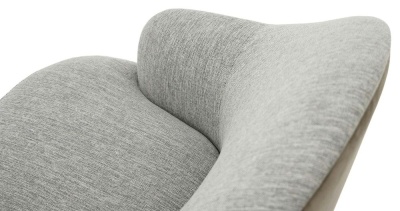 Фото Кресло TRONE  светло-серого цвета