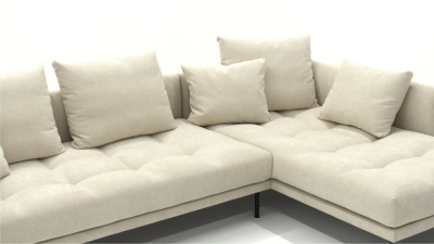 Фото Диван CLOUD  бежевого цвета