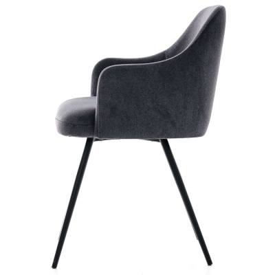 Фото Обеденный стул MARCEL темно-серого цвета