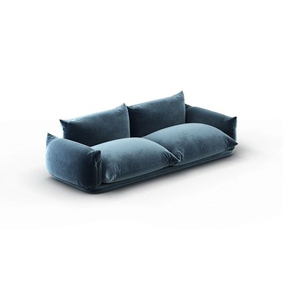 Фото Двухместный диван BUENO зелено-синего цвета