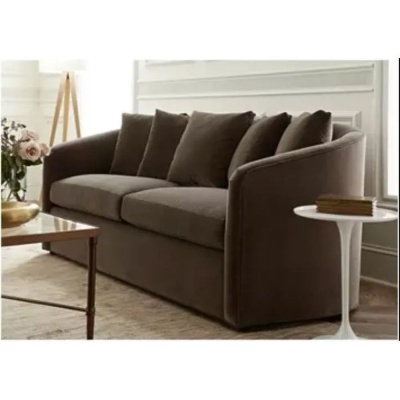 Фото Двухместный диван Elisabeta коричнево-зеленого цвета