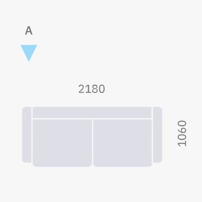 Фото Раскладной диван BERGEN бежевого цвета