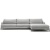 Фото Угловой диван BELLPORT светло-серого цвета