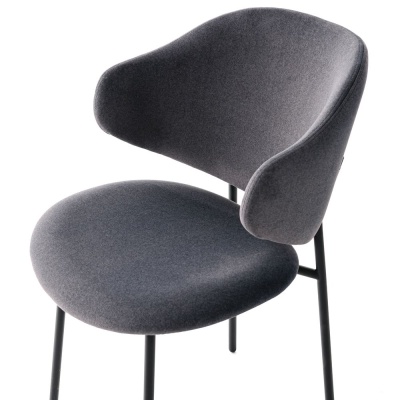 Фото Обеденый стул PRINCE черного цвета