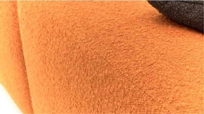 Фото Диван DUNE  горчичного цвета